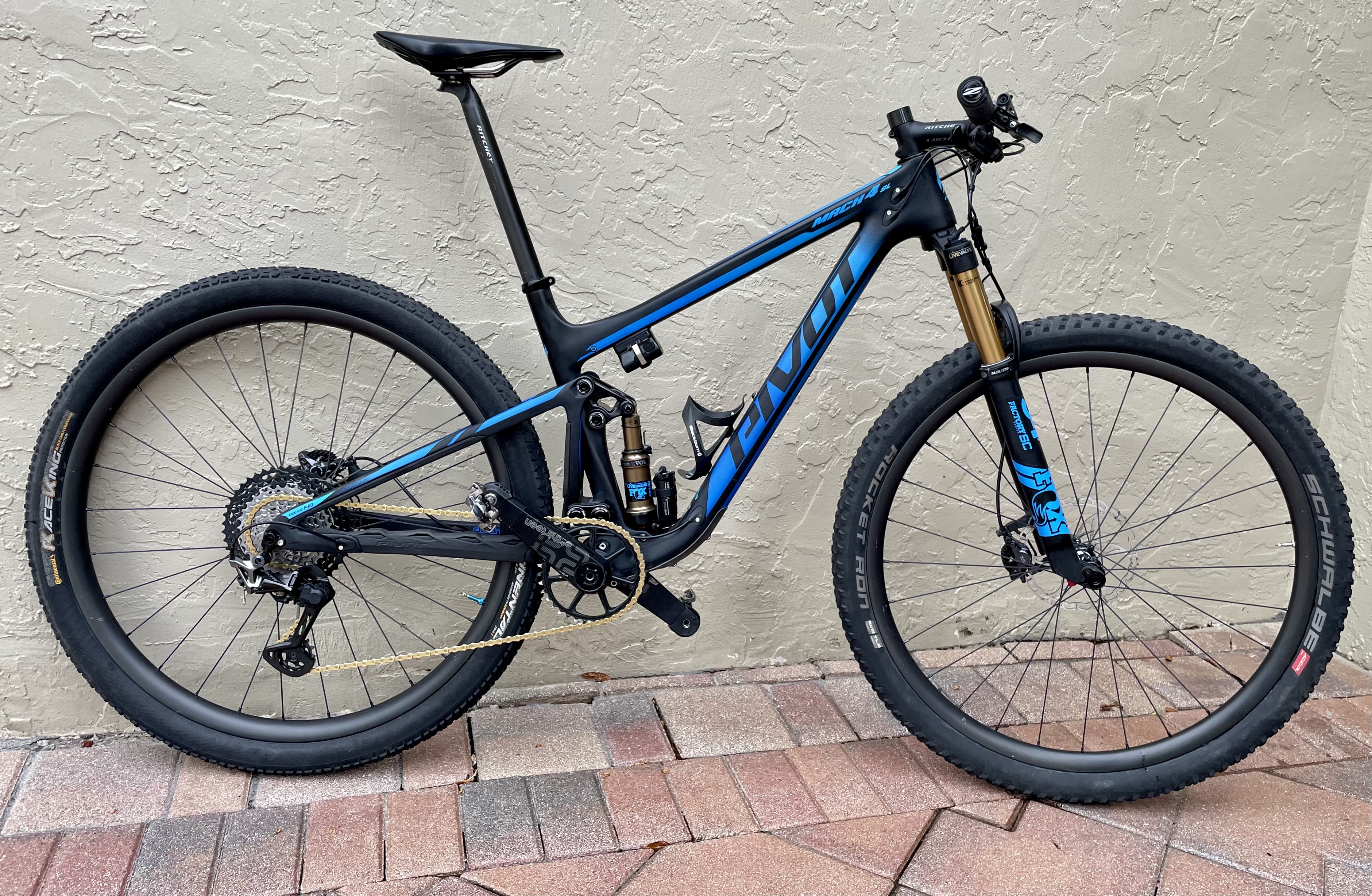 2021 Pivot Cycles Mach 4 SL Team XTR w 