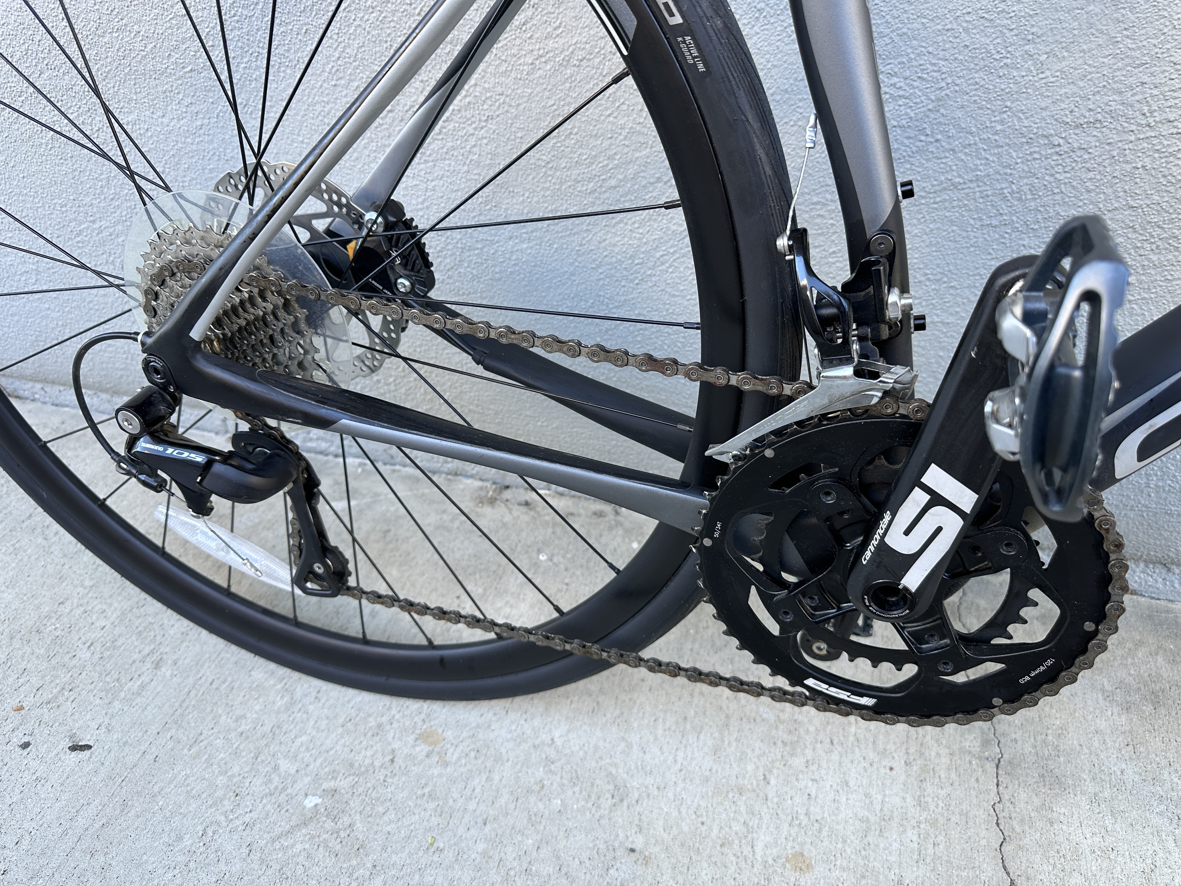 直接引取のみCannondaleSynapseCarbon105disc2018 2018 Cannondale Synapse 105 - BicycleBlueBook.com